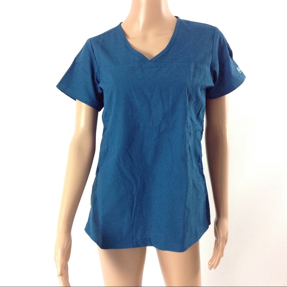 New Buttersoft Scrub Top Teal Size S